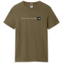 Herren-T-Shirt The North Face NSE Tee grün/braun Military Olive