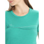 Damen-Funktionsshirt Icebreaker Tech Lite II SS Tee Cadence Paths