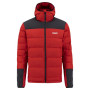 Herren-Daunenjacke Swix Dynamic Down rot/schwarz Swix Red