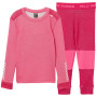 Kinder-Funktionsset Helly Hansen K Lifa Merino Set Hot Pink rosa 074 Hot Pink