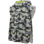Kinder-Poncho Regatta Kids Towel Robe DrkStrmCamo