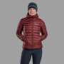 Damen-Winterjacke Montane Anti Freeze Hoodie