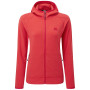Damen-Sweatshirt Mountain Equipment Diablo Hooded Wmns Jacket rot Me-01559 Capsicum Red