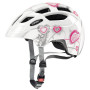 Kinder Fahrradhelm Uvex Finale junior weiß White/Pink
