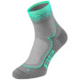 Fahrradsocken R2 Grace grau/grün grey