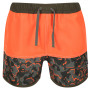 Kindershorts Regatta Sergio grau/orange Magma/GrpeLf