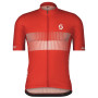 Herren Radtrikot Scott RC Team 10 SS rot fiery red/white