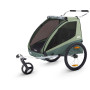 Fahrradanhänger Thule Coaster XT grün Basil Green