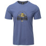 Herren-T-Shirt Hi-Tec Trailer blau blue indigo