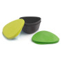 Schüssel-Set Light My Fire SnapBox O 2-pack hellgrün Lime/Green