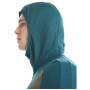 Herren Funktions-Sweatshirt Icebreaker Merino Quantum ZoneKnit™ LS Zip Hoodie