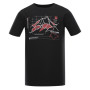 Herren-T-Shirt Alpine Pro Dafot schwarz black