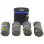 Handtücher-Set Outwell Seadream towel 4 pack grau Mixed colours