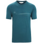 Herren-Funktionsshirt Icebreaker Men Tech Lite II SS Tee Cadence Paths grün Green Glory