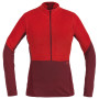 Damen Funktions-Sweatshirt Direct Alpine Aura rot brick/palisander