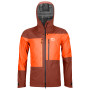 Herrenjacke Ortovox 3L Guardian Shell Jacket orange ClayOrange