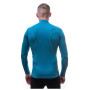 Herren-T-Shirt Sensor DF Merino Wool dl.r. zip