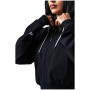 Damen-Sweatshirt Nebbia Black zip-up hoodie Power