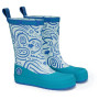 Kinderstiefel Affenzahn Rainboot Vegan Plashy Shark blau Shark