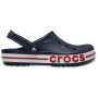 Pantoffeln Crocs Bayaband Clog blau Navy/Pepper