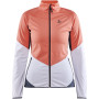Damenjacke Craft Glide W weiß/orange TraceWhite