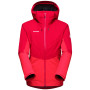 Damenjacke Mammut Convey 3 in 1 HS hooded Jacket Women rosa/rot SunsetBlack