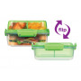 Lebensmittelbox Sistema Lunch Stack To Go Square 1,24l