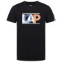 Herren T-Shirt Loap Albertto schwarz Tap Shoe/White