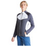 Damen-Sweatshirt Dare 2b Allegiance II Core Stretch grau/weiß EbonyGrey/White