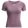 Damen-Funktionsshirt Under Armour Train Seamless SS lila Misty Purple / / White