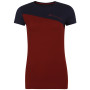 Damen-T-Shirt Alpine Pro Eriza rot/blau pomegranate