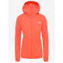 Damenjacke The North Face Hikesteller Softshell Hoodie orange RadiantOrange