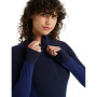 Damen-T-Shirt Icebreaker 260 Zone Ls Half Zip