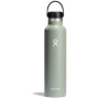 Thermoflasche Hydro Flask Standard Flex Cap 24 oz schwarz/grau AGAVE