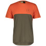 Herren Rad-Shirt Scott Trail Flow DRI SS grün/orange braze orange/shadow brown
