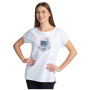 Damen-T-Shirt Kilpi Nellim weiß white