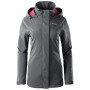 Damenjacke Hi-Tec Orati Lady grau MoonGrey/BrightRose