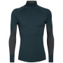 Herren-T-Shirt Icebreaker Mens 260 Zone LS Half Zip 2021 blau/grau Nightfall/Monsoon