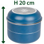 Geschirrset Brunner Carezza Spacemaster Ø 22cm Vacublock