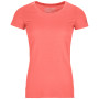 Damen-Funktionsshirt Ortovox 120 Cool Tec Clean Ts W 2022 rosa Coral