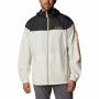 Herren Windjacke Columbia Flash Challenger Novelty Windbreaker weiß/schwarz Chalk, Shark
