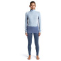 Damen-Funktionsshirt Icebreaker Wom Mer 260 ZoneKnit LS Half Zip