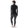 Damen-Funktionsshirt Smartwool W Merino 250 Bl Pattern 1/4 Zip Boxed