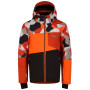 Kinderjacke Dare 2b Traverse Jacket orange Puffins Orange Geo Camo/Black