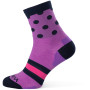 Socken Warg Happy Merino W Stripes and Dots