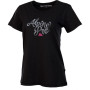 Damen-T-Shirt Alpine Pro Fonta schwarz Black