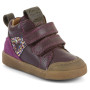 Kinderschuhe Frodo Rosario High Top Dark Bordeaux dunkelrot dark bordeaux
