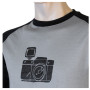 Herren-T-Shirt Sensor Merino Active Pt Camera