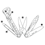 Multitool Leatherman Style CS