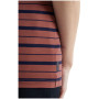 Damen-T-Shirt Icebreaker Women Wave SS Tee Stripe 2023